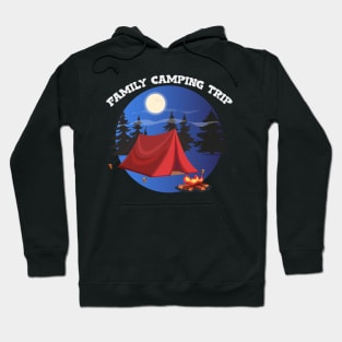 Family Camping Trip white - 2023 Hoodie